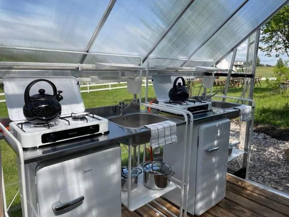 Hotel Glamping Nad Jeziorem Nowe Guty Exteriér fotografie
